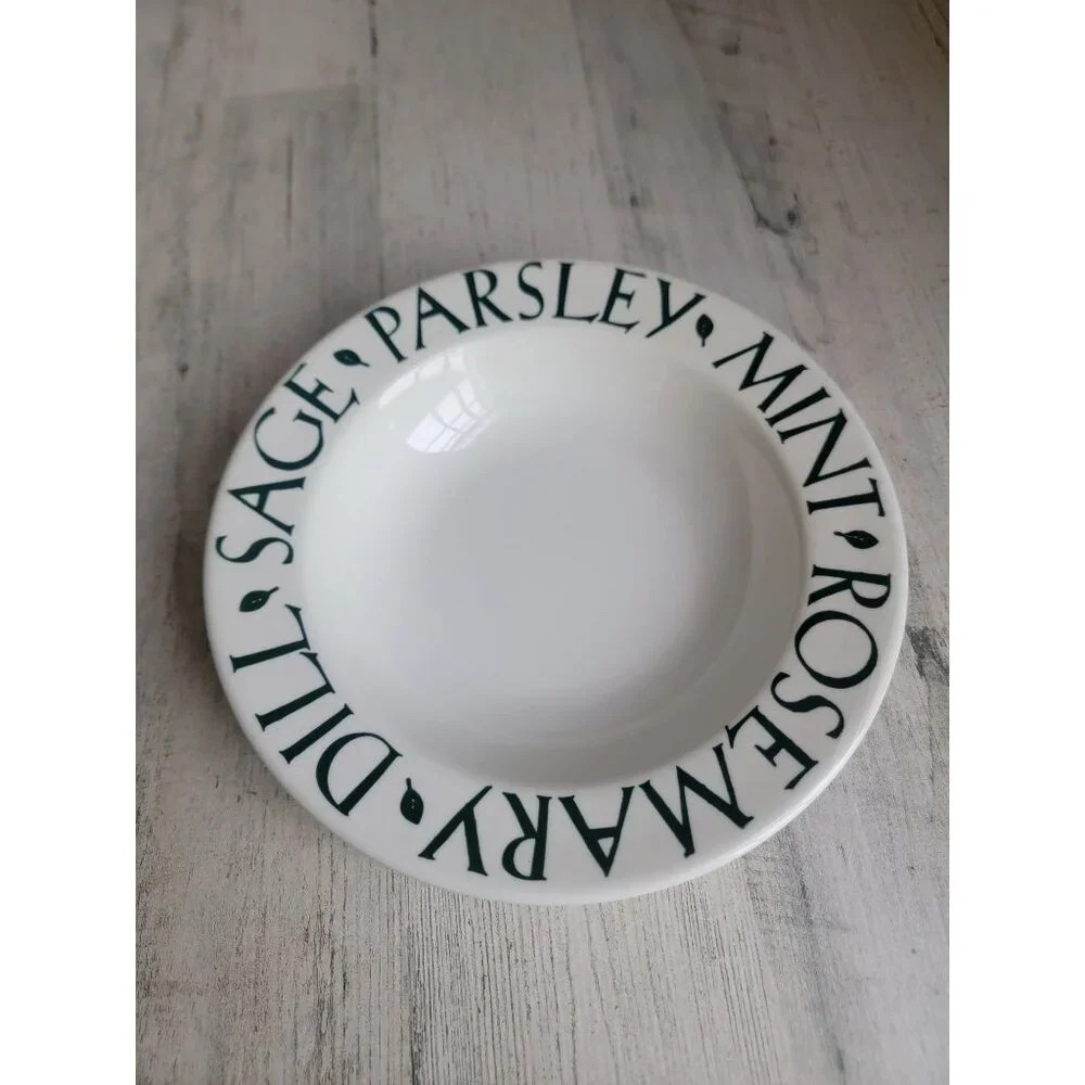 Pier 1 herbs soup bowl sage parsley mint rosemary Dill